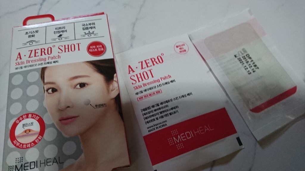 A-zero Shot Trouble Dressing Spot Patch/MEDIHEAL/シートマスク・パックを使ったクチコミ（1枚目）