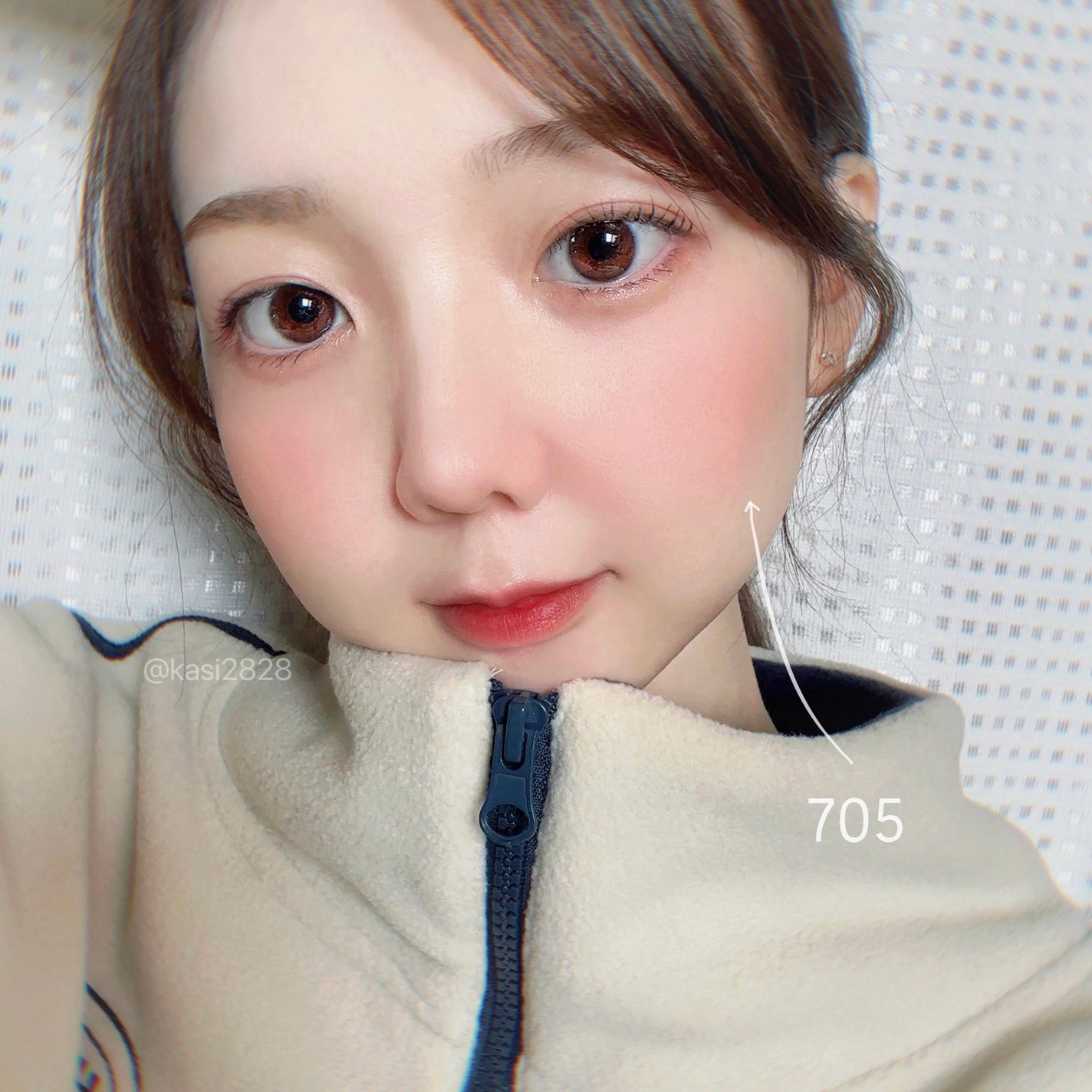 ラブシルクブラッシュ/Laka/パウダーチークを使ったクチコミ(4枚目)