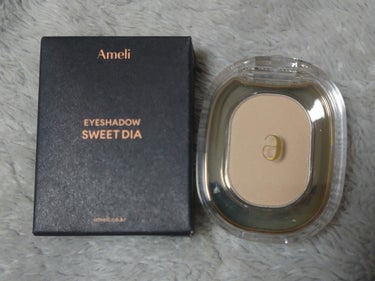 Ameli EYESHADOW SWEET DIAのクチコミ「私のイチ押しベースカラー🫶
ヘビロテしたいアイシャドウ。

■Ameli　EYESHADOW .....」（1枚目）