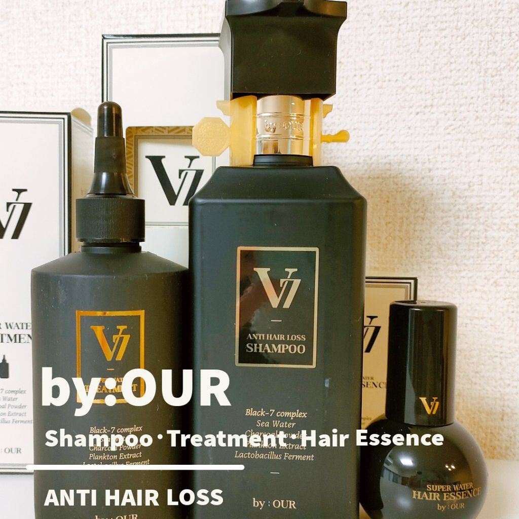 V7 スーパーウォーター ヘアエッセンス/by : OUR/アウトバストリートメントを使ったクチコミ（1枚目）