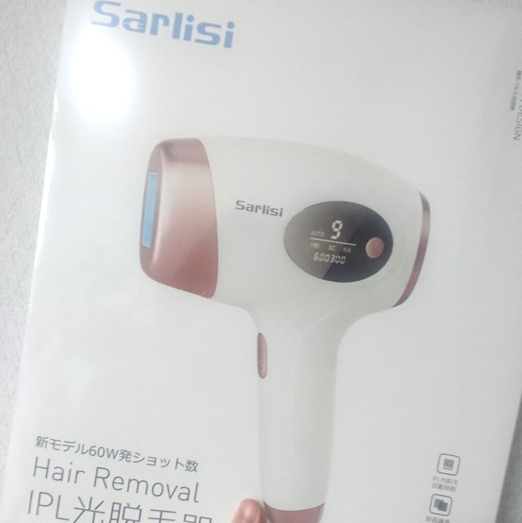 光脱毛器 VIO/Sarlisi/家庭用脱毛器を使ったクチコミ（2枚目）