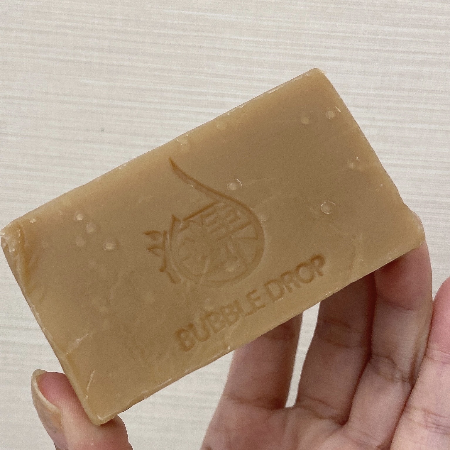 悠久の生石鹸艶/BUBBLE DROP/洗顔石鹸を使ったクチコミ（2枚目）