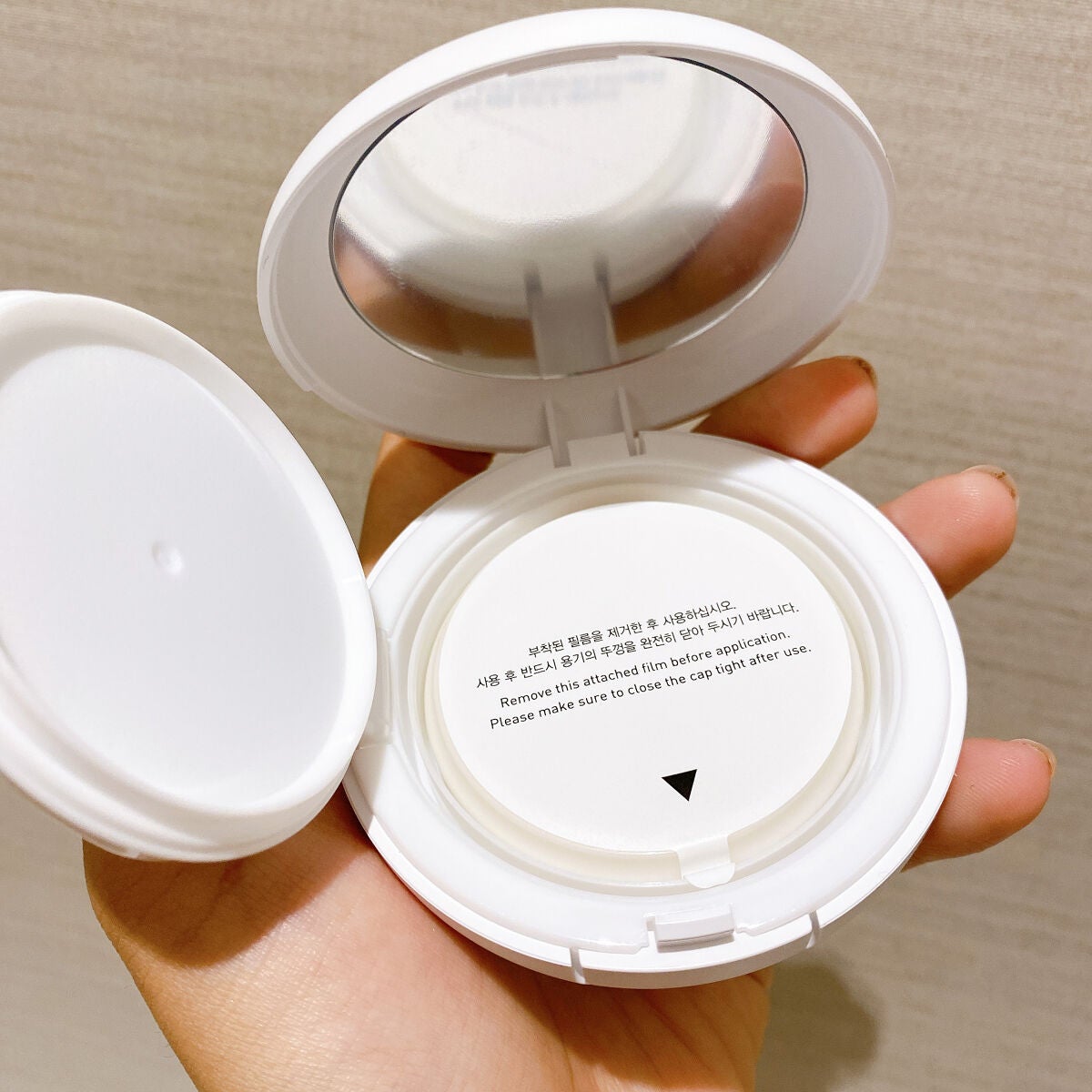 WHITE MILK CUSHION/3CE/クッションファンデーションを使ったクチコミ(3枚目)