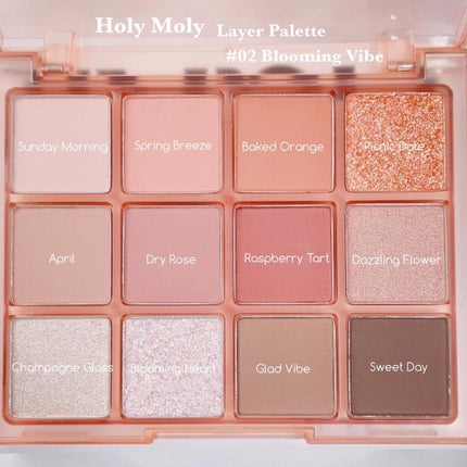 ホーリーモリーレイヤーパレット/HAKIT/アイシャドウパレットを使ったクチコミ(5枚目)