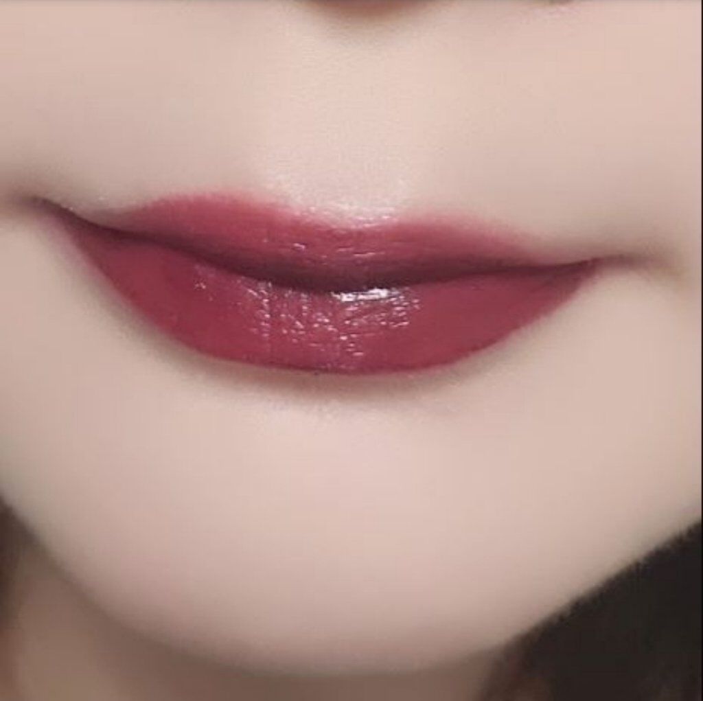 ルージュ アリュール インク 228 サンスュエル/CHANEL/口紅を使ったクチコミ（2枚目）