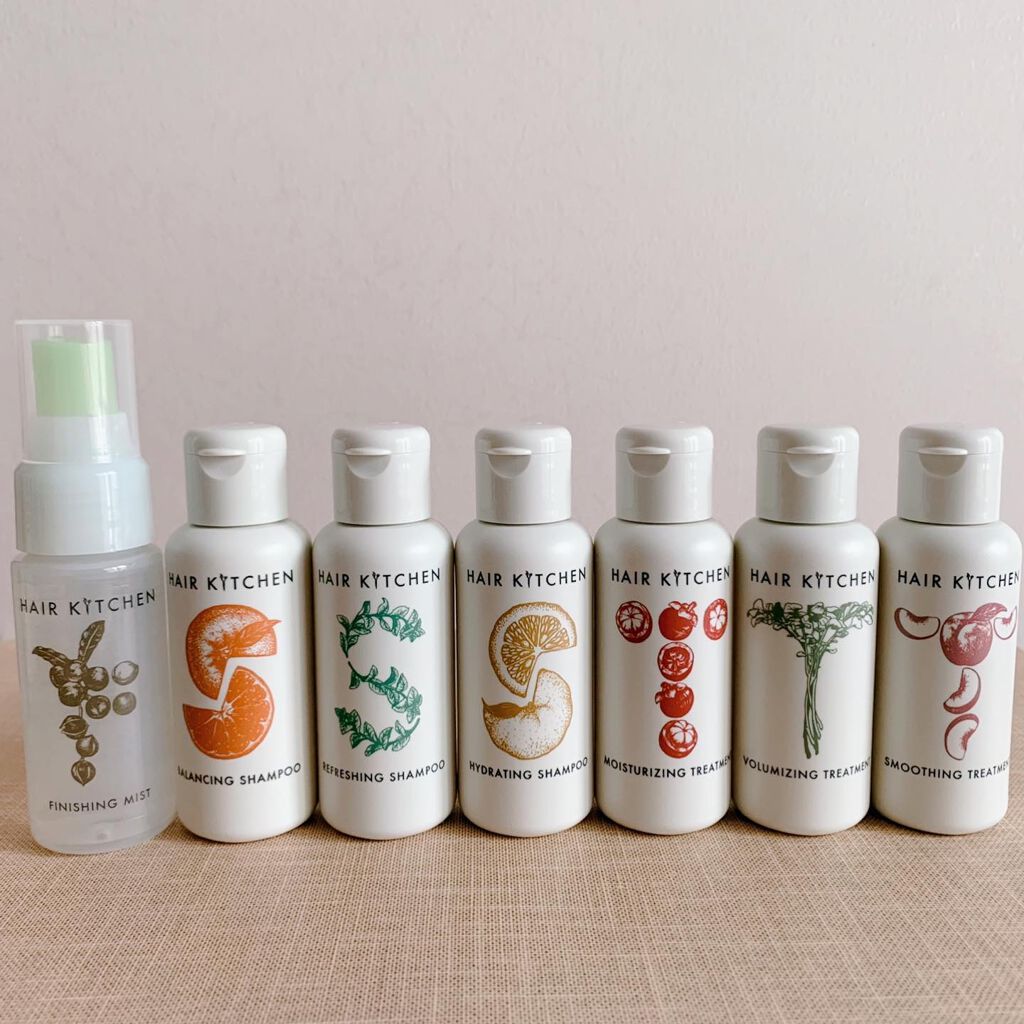 hairkitchen ホームケア ミニボトルセット/HAIR KITCHEN/サロンシャンプーを使ったクチコミ(2枚目)