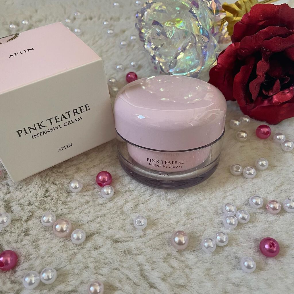 ピンクティーツリークリーム/APLIN/フェイスクリームを使ったクチコミ（2枚目）