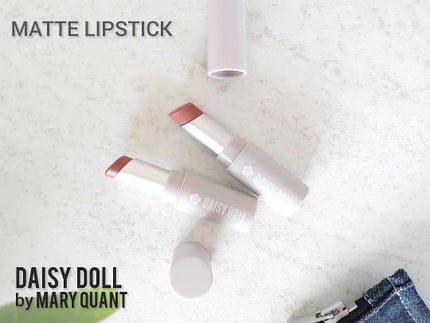 マットリップスティック/DAISY DOLL by MARY QUANT/口紅を使ったクチコミ(1枚目)