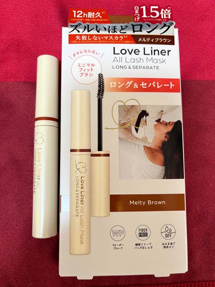 オールラッシュ マスク ロング&セパレート<マスカラ>/ラブ・ライナー/マスカラを使ったクチコミ(1枚目)