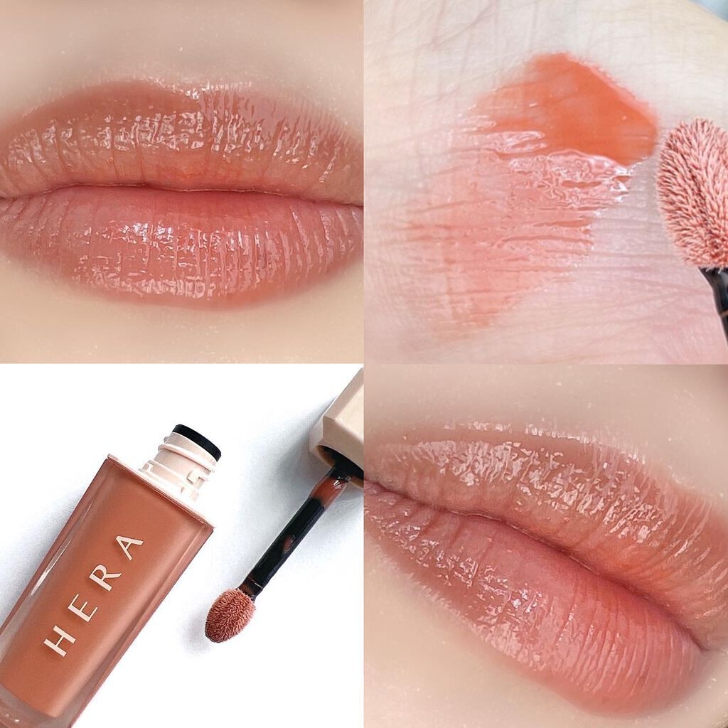 センシュアルスパイシーヌードグロス/HERA/リップグロスを使ったクチコミ（2枚目）