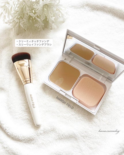 マーシュフィールド SC クリーミィタッチファンデ/マーシュ・フィールド/クリーム・エマルジョンファンデーションを使ったクチコミ(1枚目)