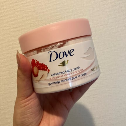 ダヴ ふわとろクリーミースクラブ ザクロ&シアバター/ダヴ/ボディスクラブを使ったクチコミ(1枚目)