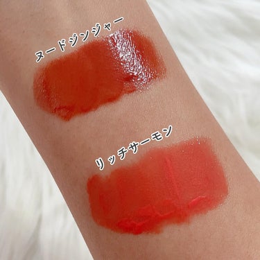 Water Glow Lip Tint 06 ヌードジンジャー（Nude Ginger）/INGA/口紅を使ったクチコミ（2枚目）