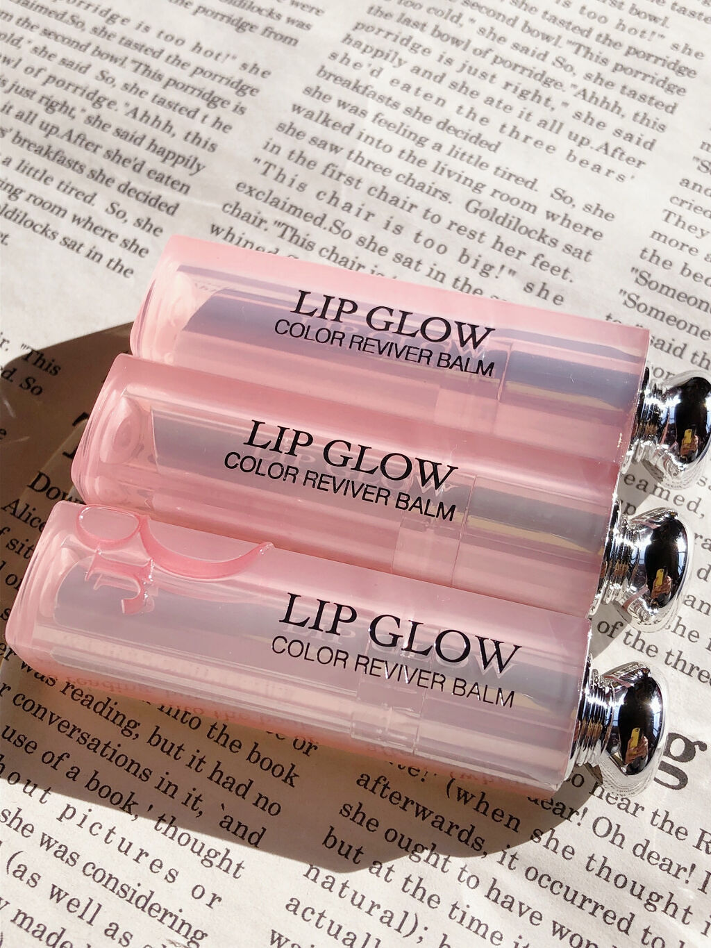 【旧】ディオール アディクト リップ グロウ 011 ローズゴールド/Dior/リップケアを使ったクチコミ（2枚目）