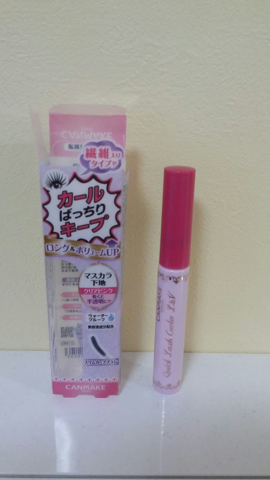 クイックラッシュカーラーL&V/キャンメイク/マスカラ下地を使ったクチコミ(1枚目)