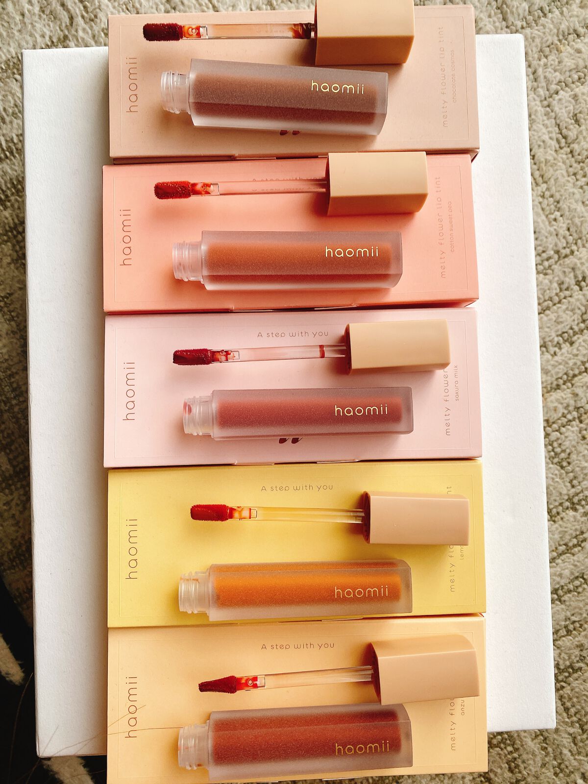 Melty flower lip tint/haomii/口紅を使ったクチコミ（2枚目）