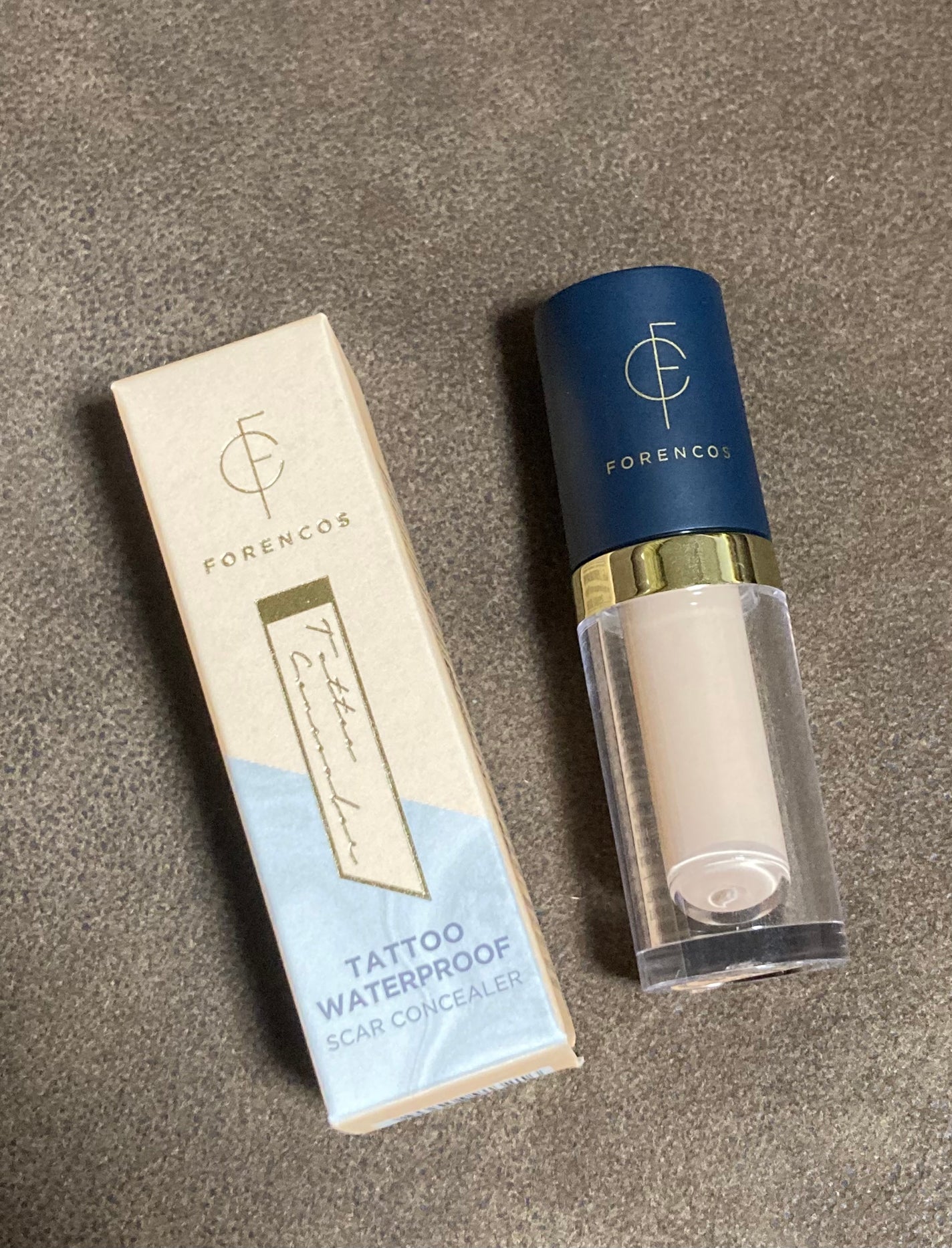 タトゥーウォータープルーフスカーコンシーラー/フォレンコス/リキッドコンシーラーを使ったクチコミ(1枚目)