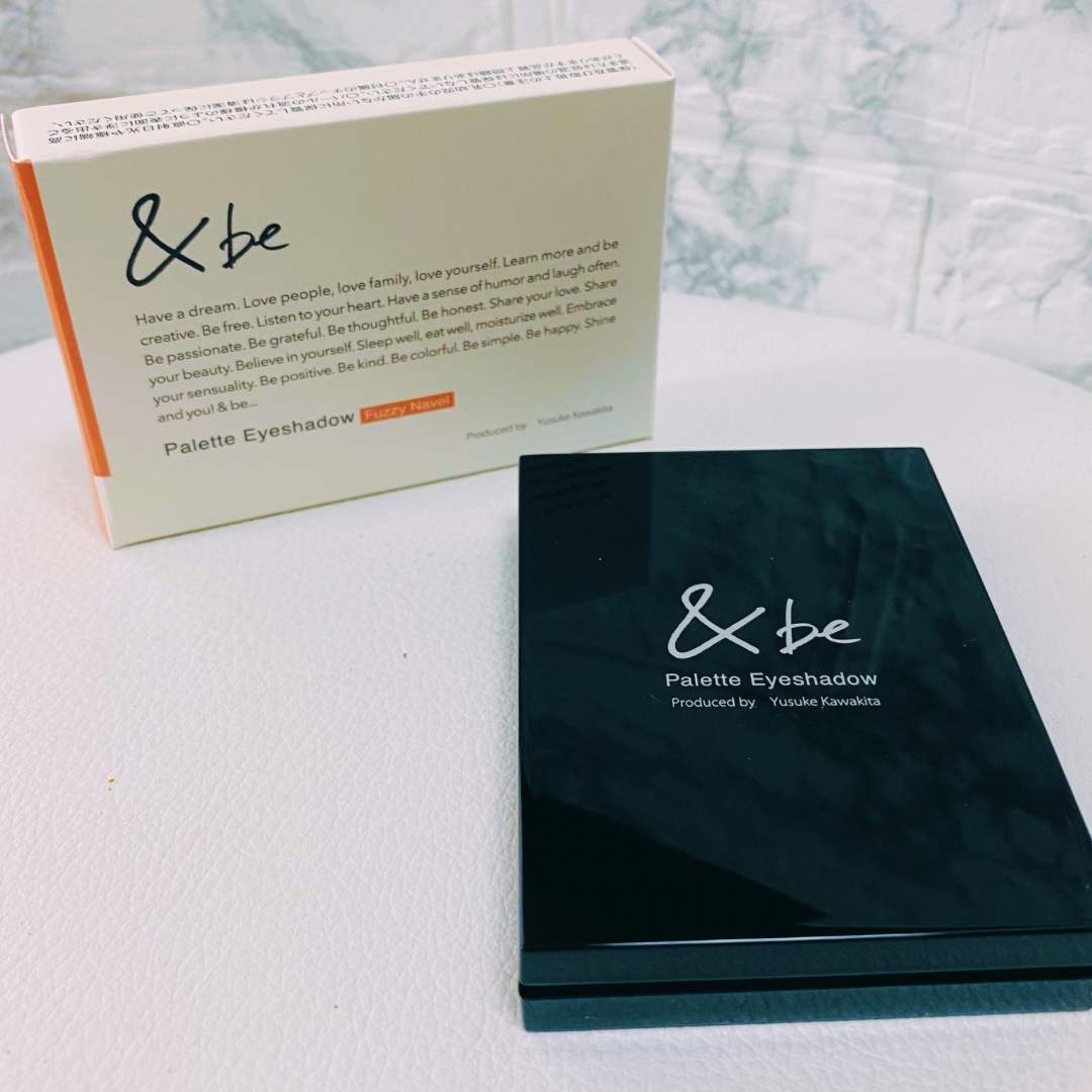 &be パレットアイシャドウ/＆be/アイシャドウパレットを使ったクチコミ（2枚目）