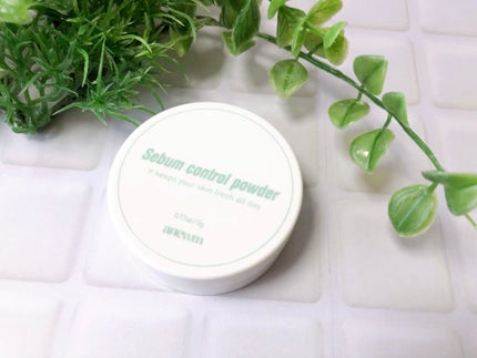 アニューム セバム コントロール パウダー/saat insight/ルースパウダーを使ったクチコミ(1枚目)