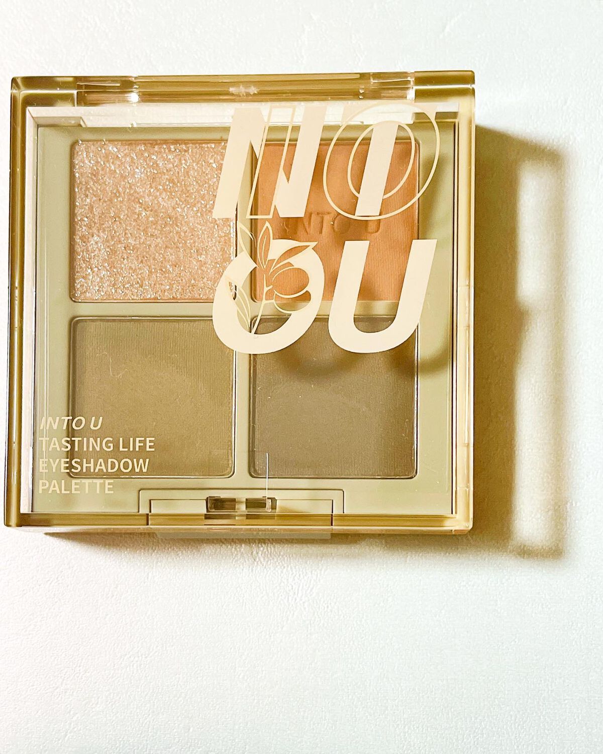 テイスティングライフアイシャドウパレット/INTO U/アイシャドウパレットを使ったクチコミ（1枚目）