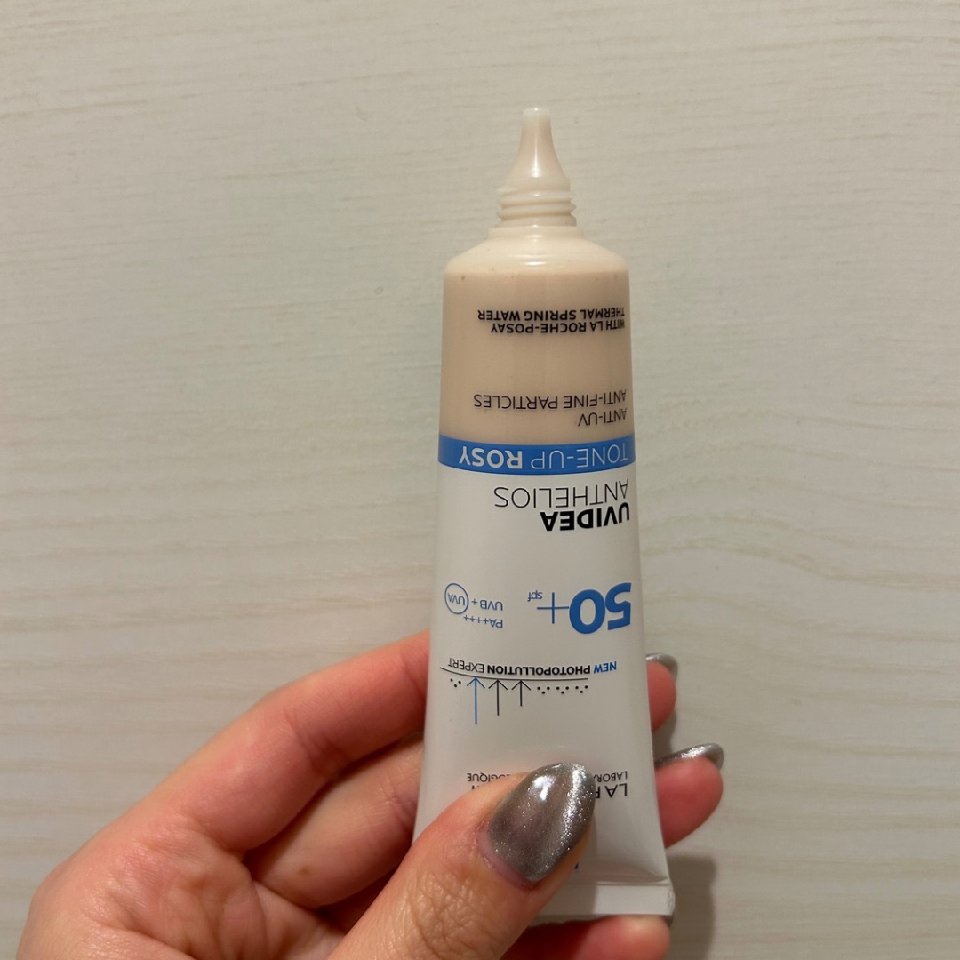 UVイデア XL プロテクショントーンアップ ローズ/ラ ロッシュ ポゼ/日焼け止めクリームを使ったクチコミ（3枚目）