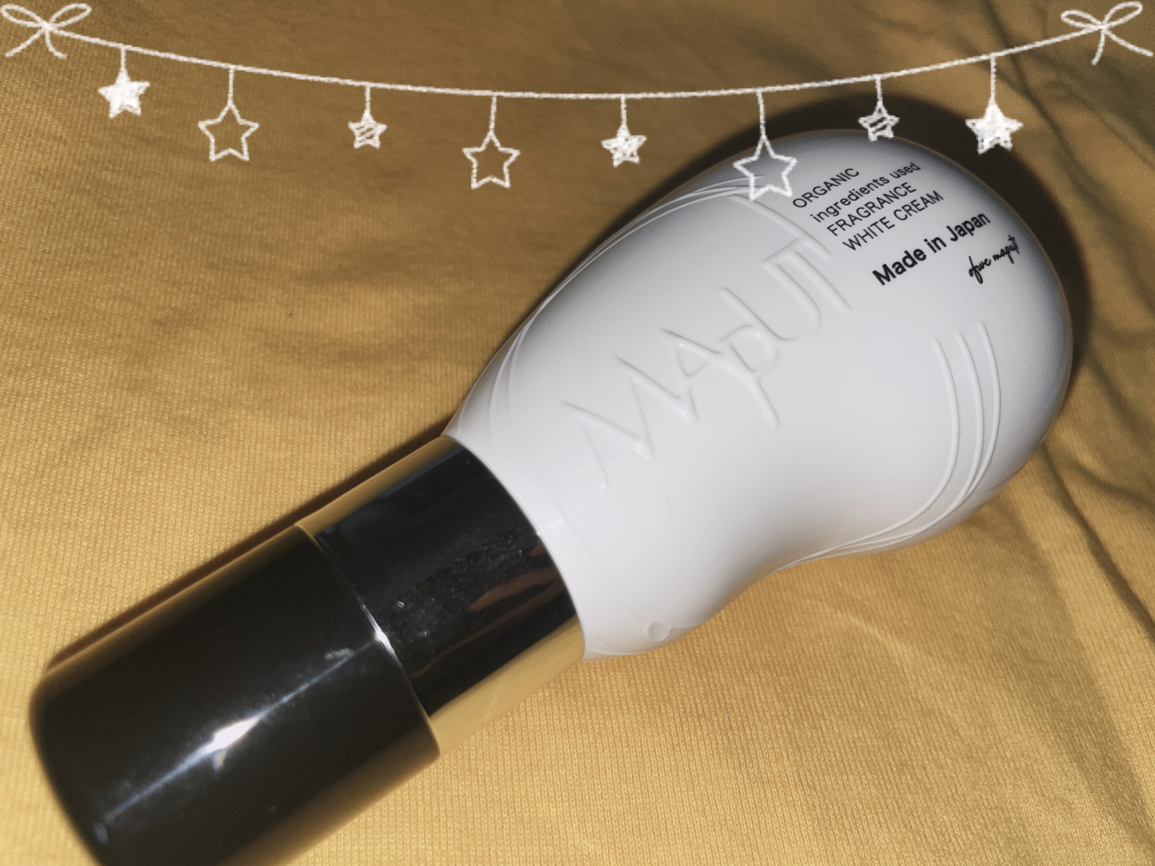 オーガニックフレグランスホワイトクリーム/MAPUTI/デリケートゾーンケアを使ったクチコミ（1枚目）