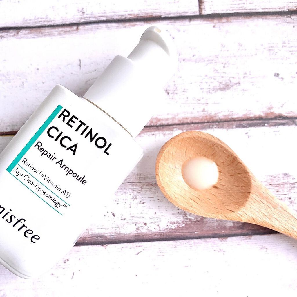 レチノール シカ リペア セラム スペシャルセット/innisfree/美容液を使ったクチコミ(3枚目)