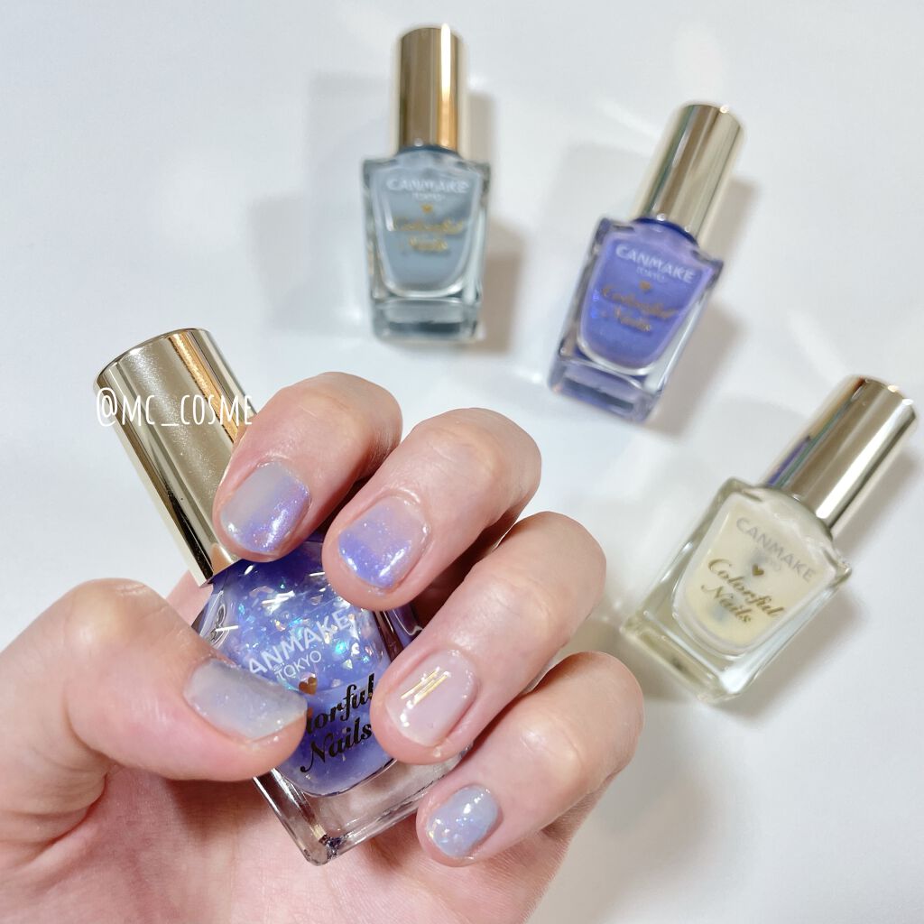 カラフルネイルズ/キャンメイク/マニキュアを使ったクチコミ（2枚目）