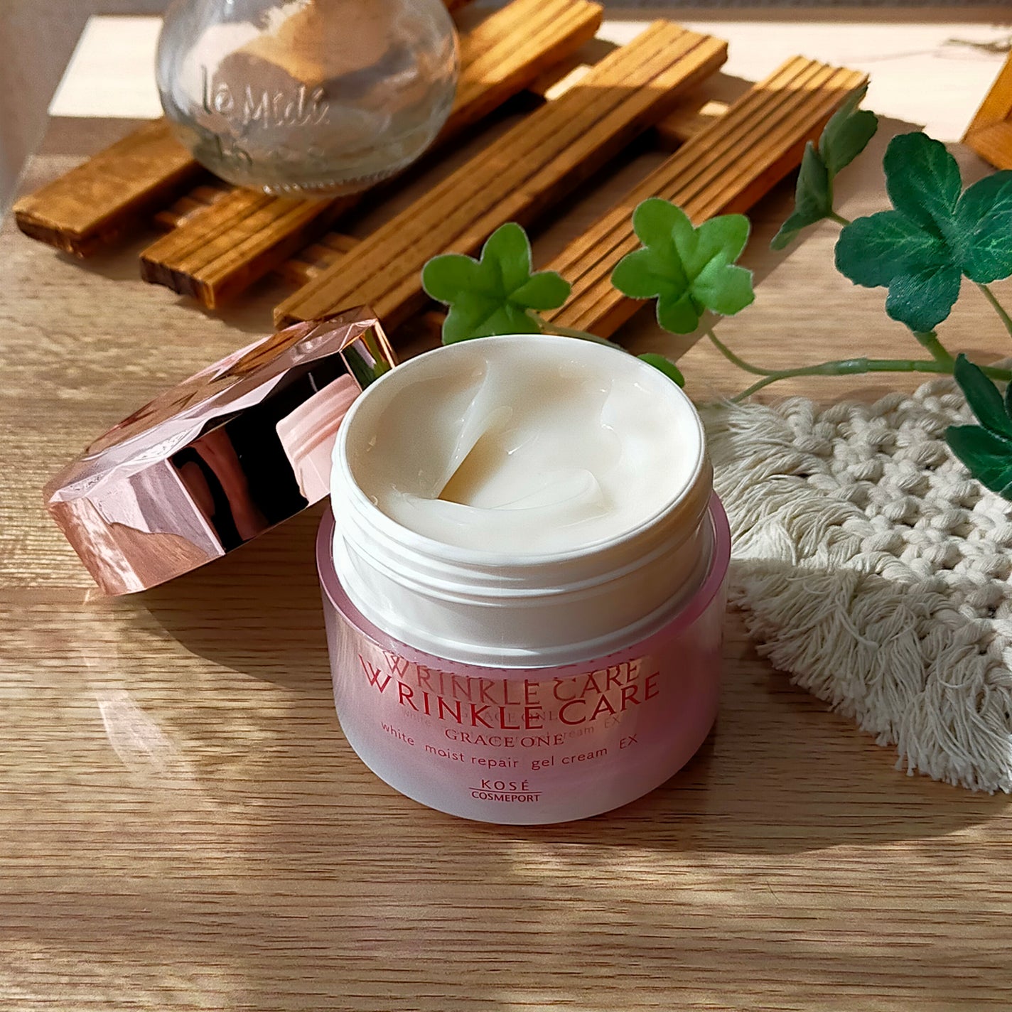 グレイス ワン リンクルケア ホワイト モイストリペア ジェルクリーム EX/グレイスワン/オールインワン化粧品を使ったクチコミ(1枚目)