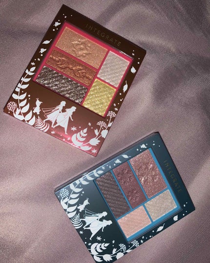 トリプルレシピアイズ/インテグレート/アイシャドウパレットを使ったクチコミ(1枚目)