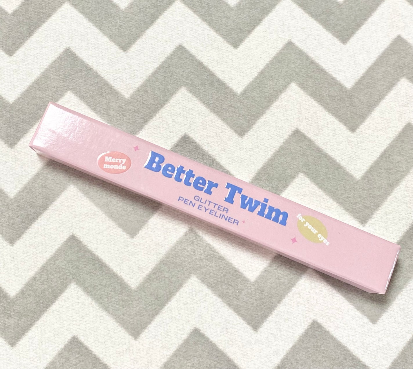 ベタートゥイムグリッターペンアイライナー/Merrymonde/リキッドアイライナーを使ったクチコミ(1枚目)