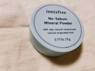 ノーセバム ミネラルパウダー/innisfree/ルースパウダーを使ったクチコミ（1枚目）