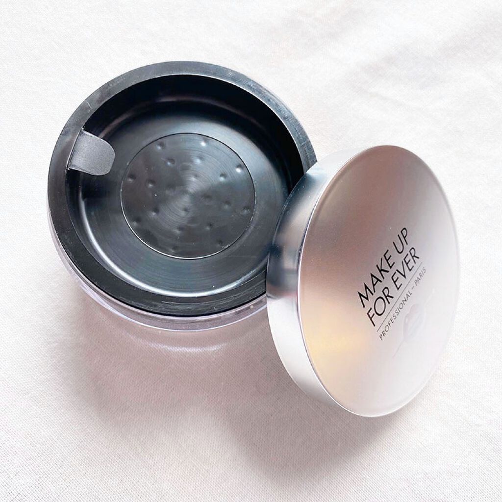 ウルトラ HD セッティングパウダー 2.0 バニラ(ミニサイズ)/MAKE UP FOR EVER/ルースパウダーを使ったクチコミ（2枚目）