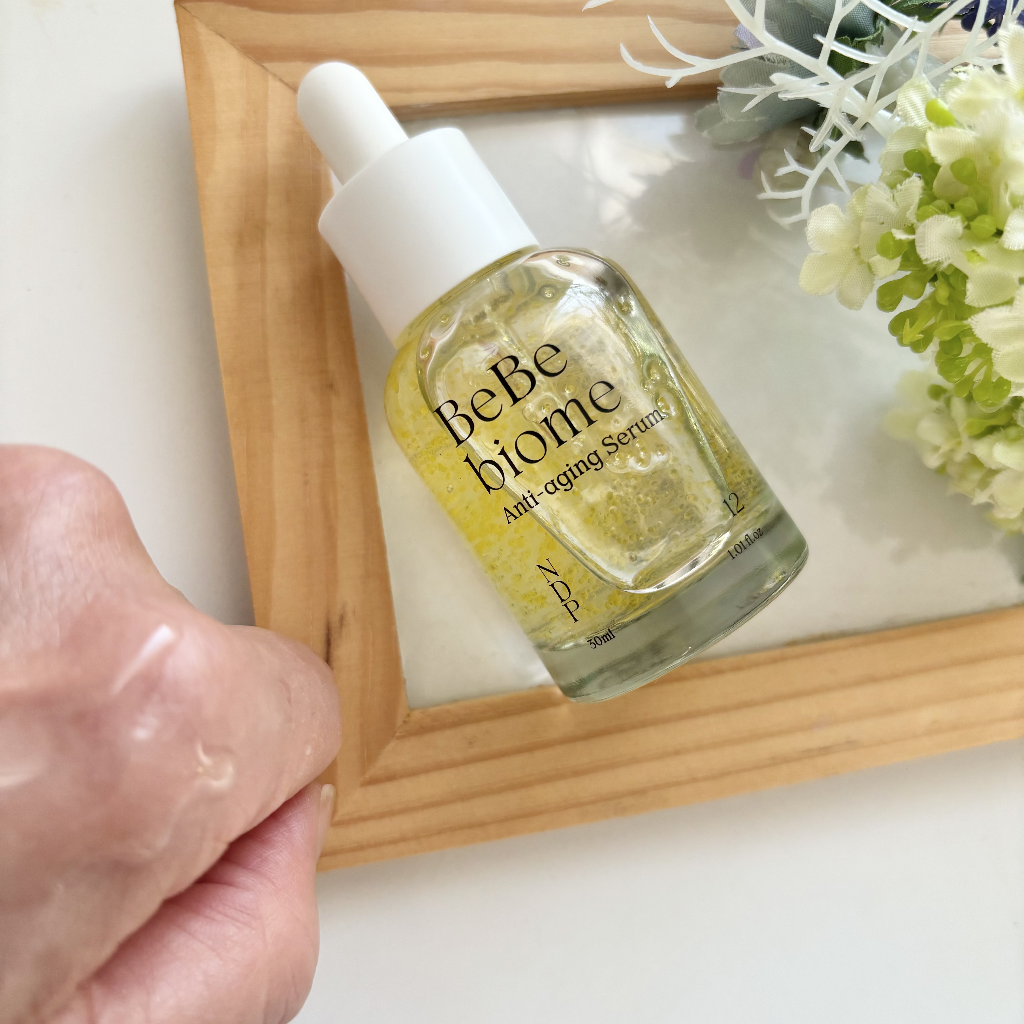 ベベバイオームアンチエイジングセラム/NATURAL DERMA PROJECT/美容液を使ったクチコミ（3枚目）