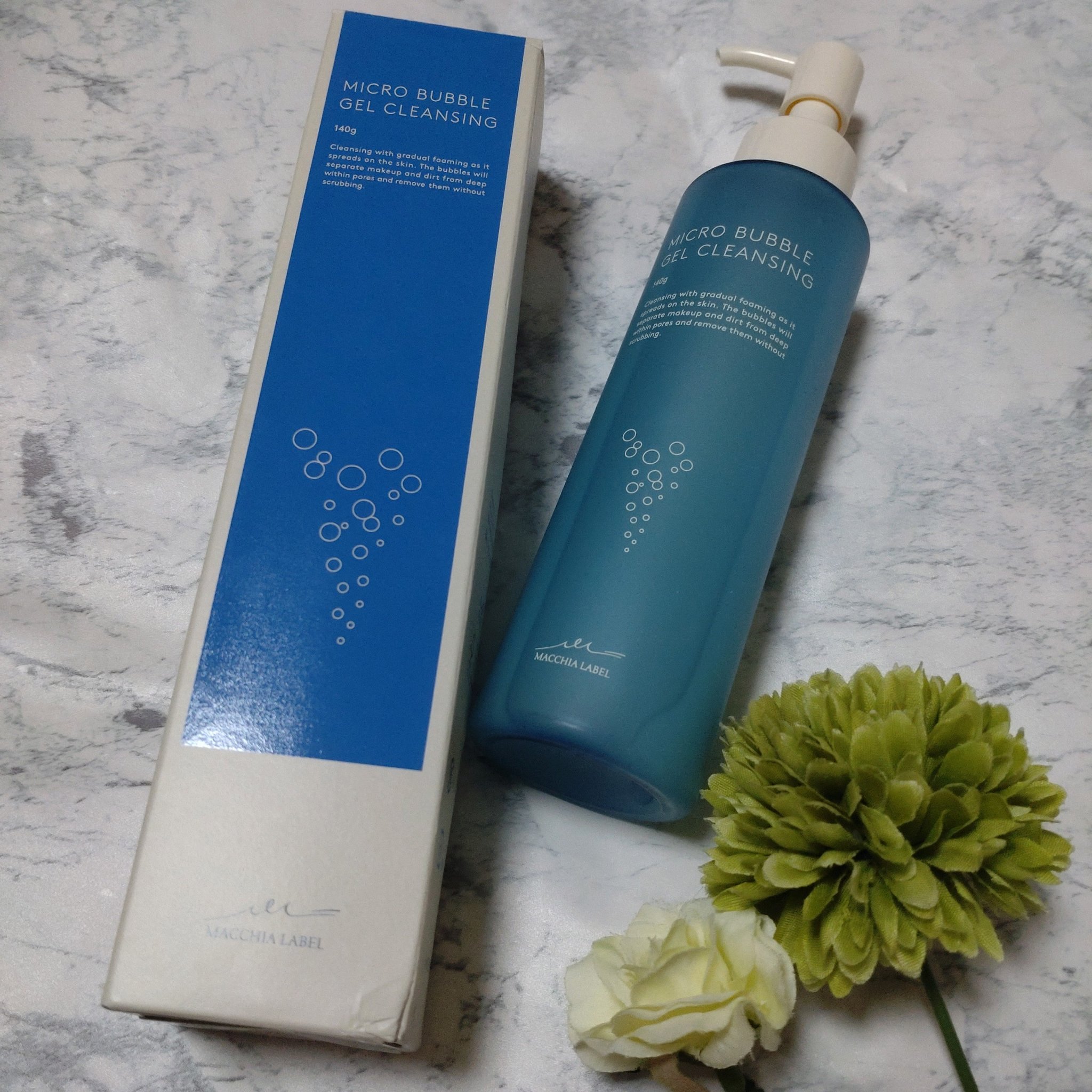 マイクロバブルジェルクレンジング/Macchia Label/クレンジングジェルを使ったクチコミ（1枚目）
