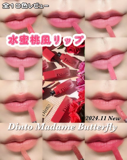 マダムバタフライコレクション ブラーニングリップベール/Dinto/口紅を使ったクチコミ(1枚目)