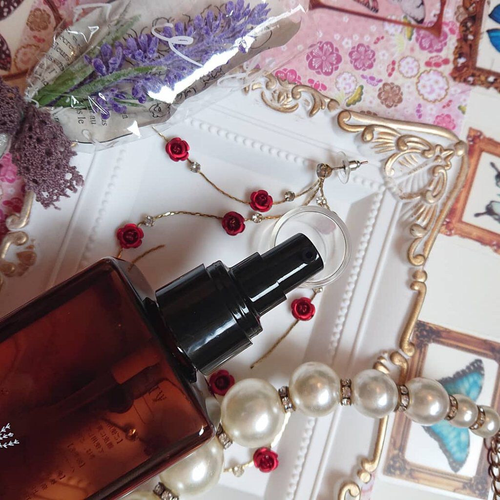 オーガニックヘアオイル フレッシュティーの香り/ハーバルリーフ/ヘアオイルを使ったクチコミ（3枚目）