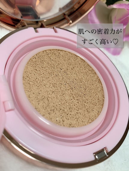 ピンクティーツリーカバークッション/APLIN/クッションファンデーションを使ったクチコミ(2枚目)