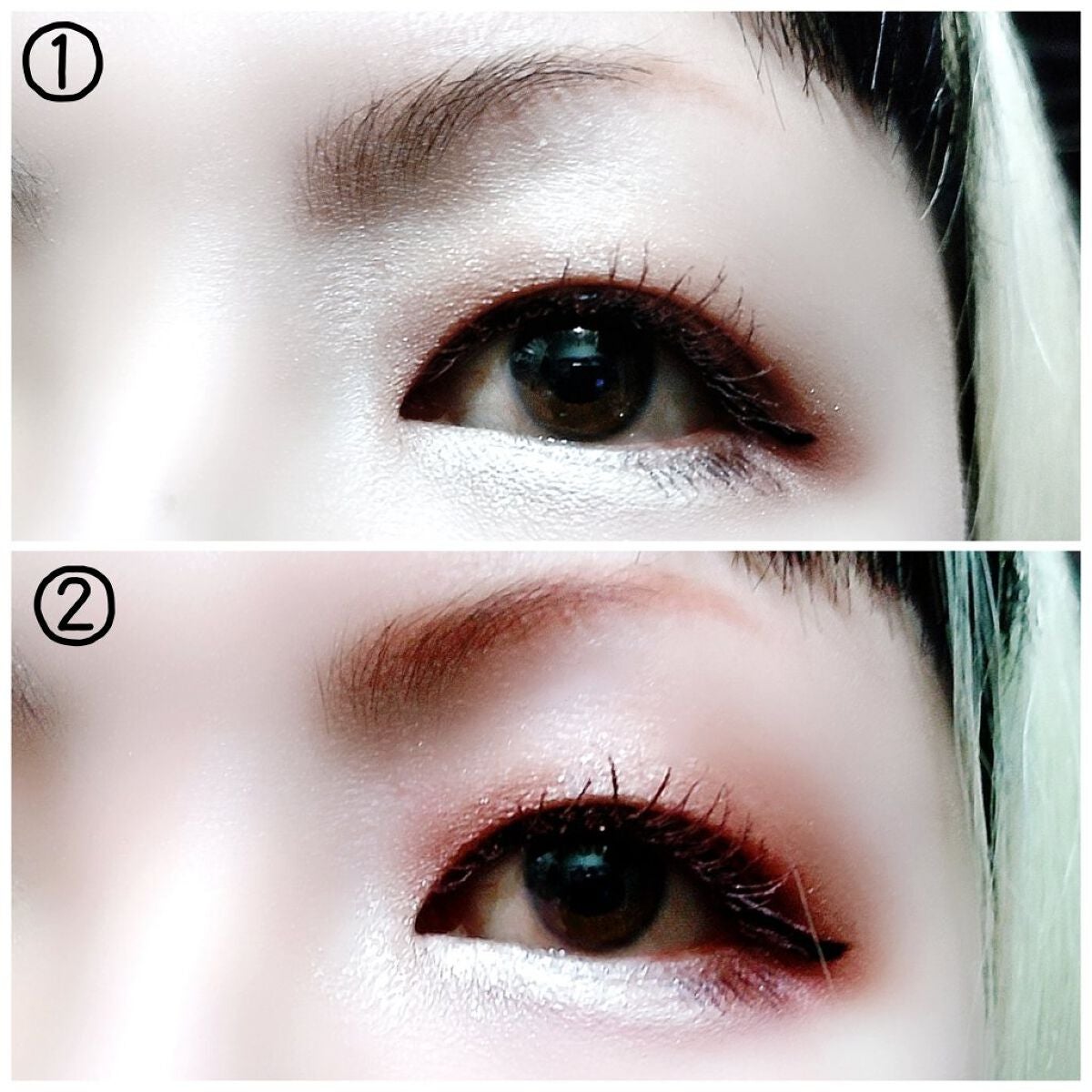 トーンアップアイシャドウ/CEZANNE/アイシャドウパレットを使ったクチコミ(6枚目)