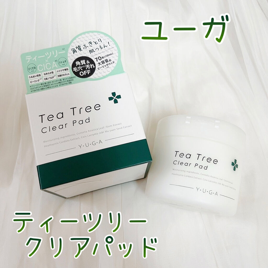 ティーツリークリアパッド/ユーガ/トナーパッドを使ったクチコミ（1枚目）