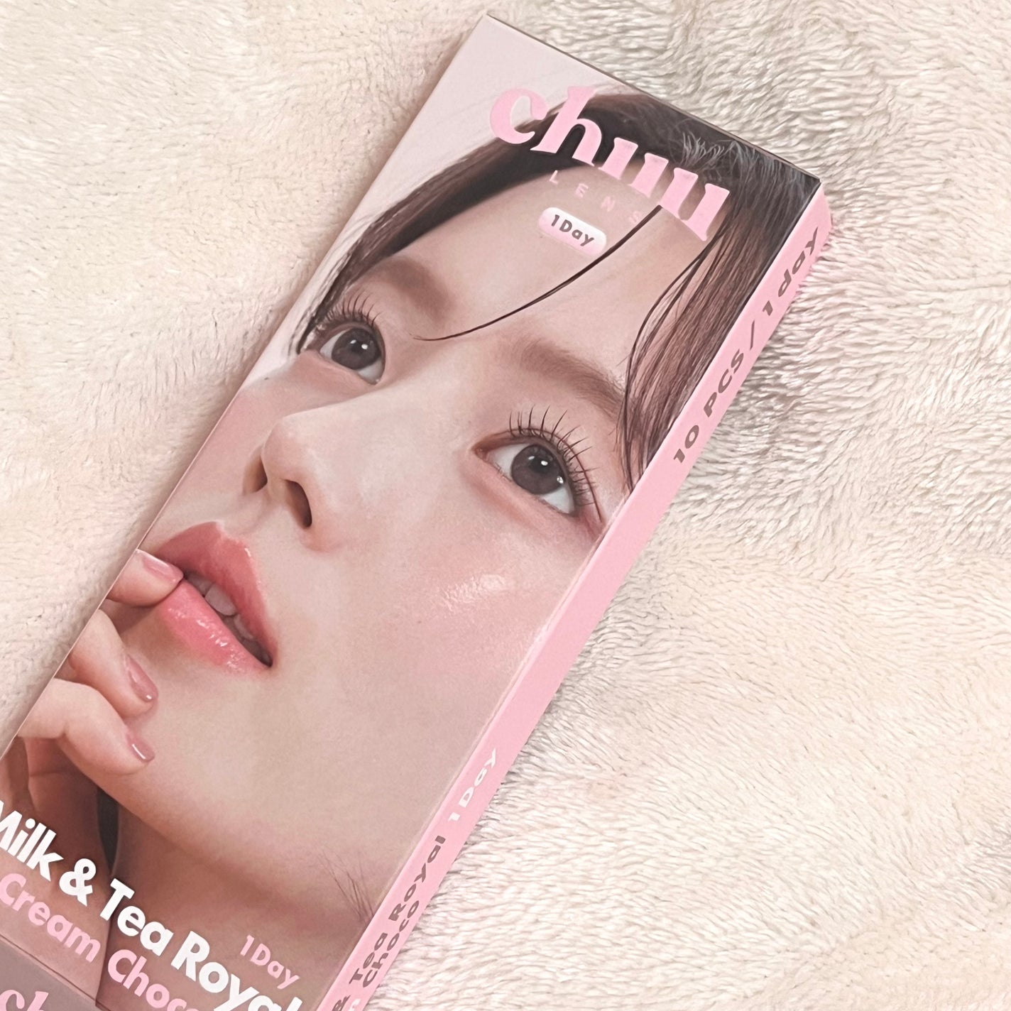 chuuLENS Milk&Tea 1day/chuu LENS/ワンデー(1DAY)カラコンを使ったクチコミ(2枚目)