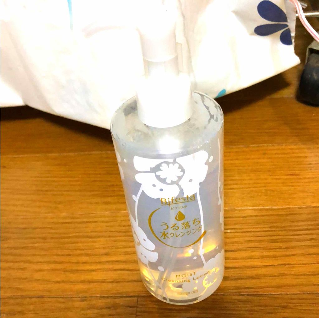 うる落ち水クレンジング ローション モイスト/ビフェスタ/クレンジングウォーターを使ったクチコミ（2枚目）