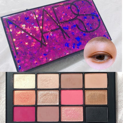 新品入荷 試してみた】NARS ハイプト アイシャドーパレットのリアルな アイメイク