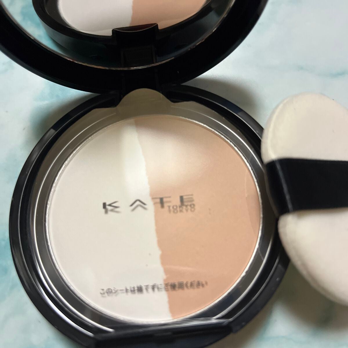 ムーンプレストブライトパウダー/KATE/プレストパウダーを使ったクチコミ(2枚目)