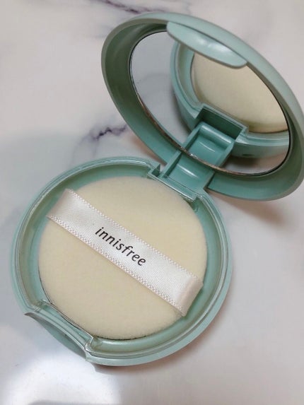ノーセバム ミネラルパクト N/innisfree/プレストパウダーを使ったクチコミ(2枚目)