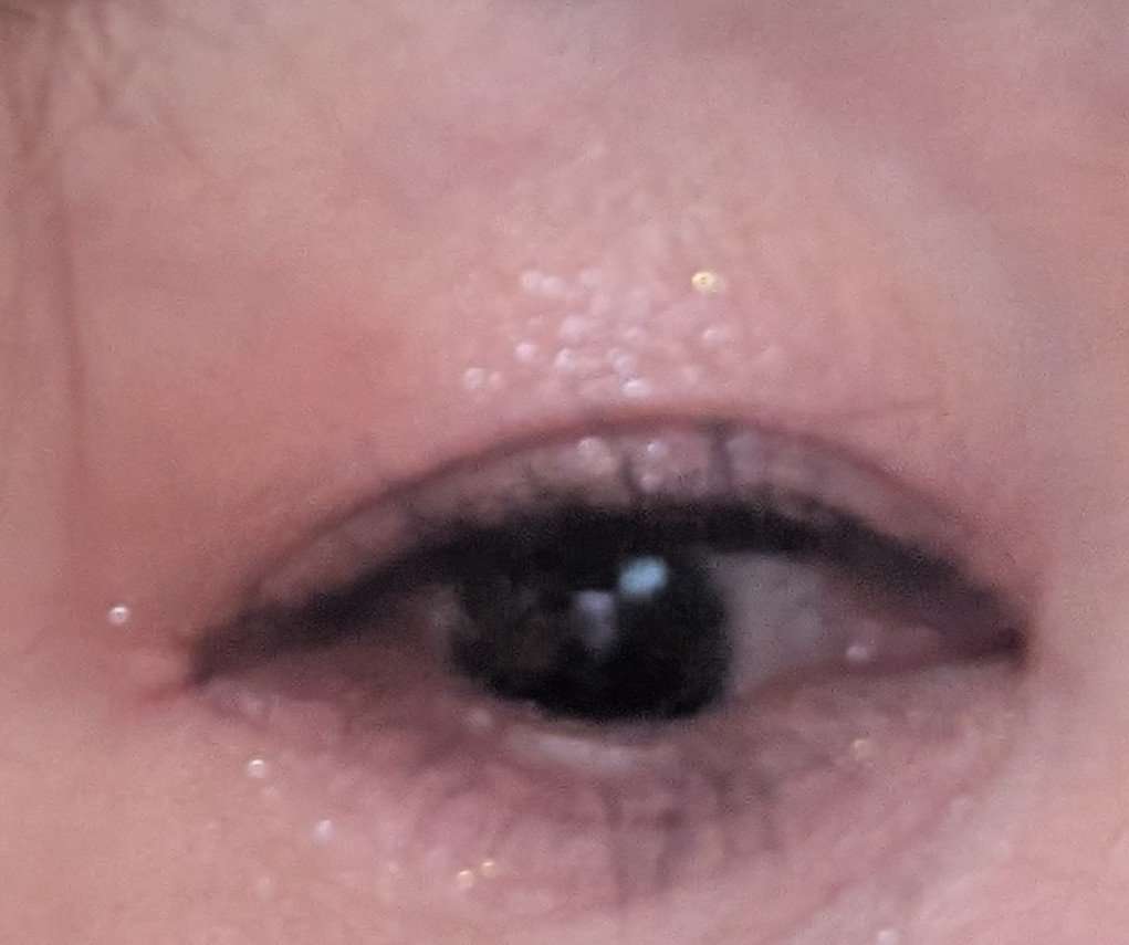 PRETTY EYES/xixi/リキッドアイライナーを使ったクチコミ（2枚目）