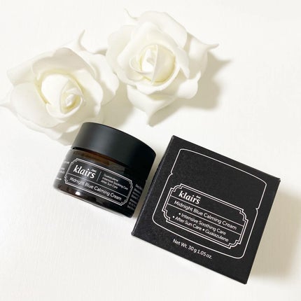 ミッドナイトブルーカーミングクリーム/Klairs/フェイスクリームを使ったクチコミ(1枚目)