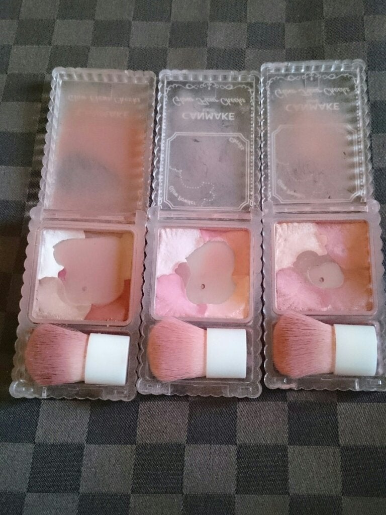 グロウフルールチークス/キャンメイク/パウダーチークを使ったクチコミ(1枚目)