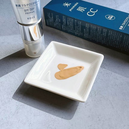 肌潤 マルチCCクリーム/米肌/CCクリームを使ったクチコミ(3枚目)