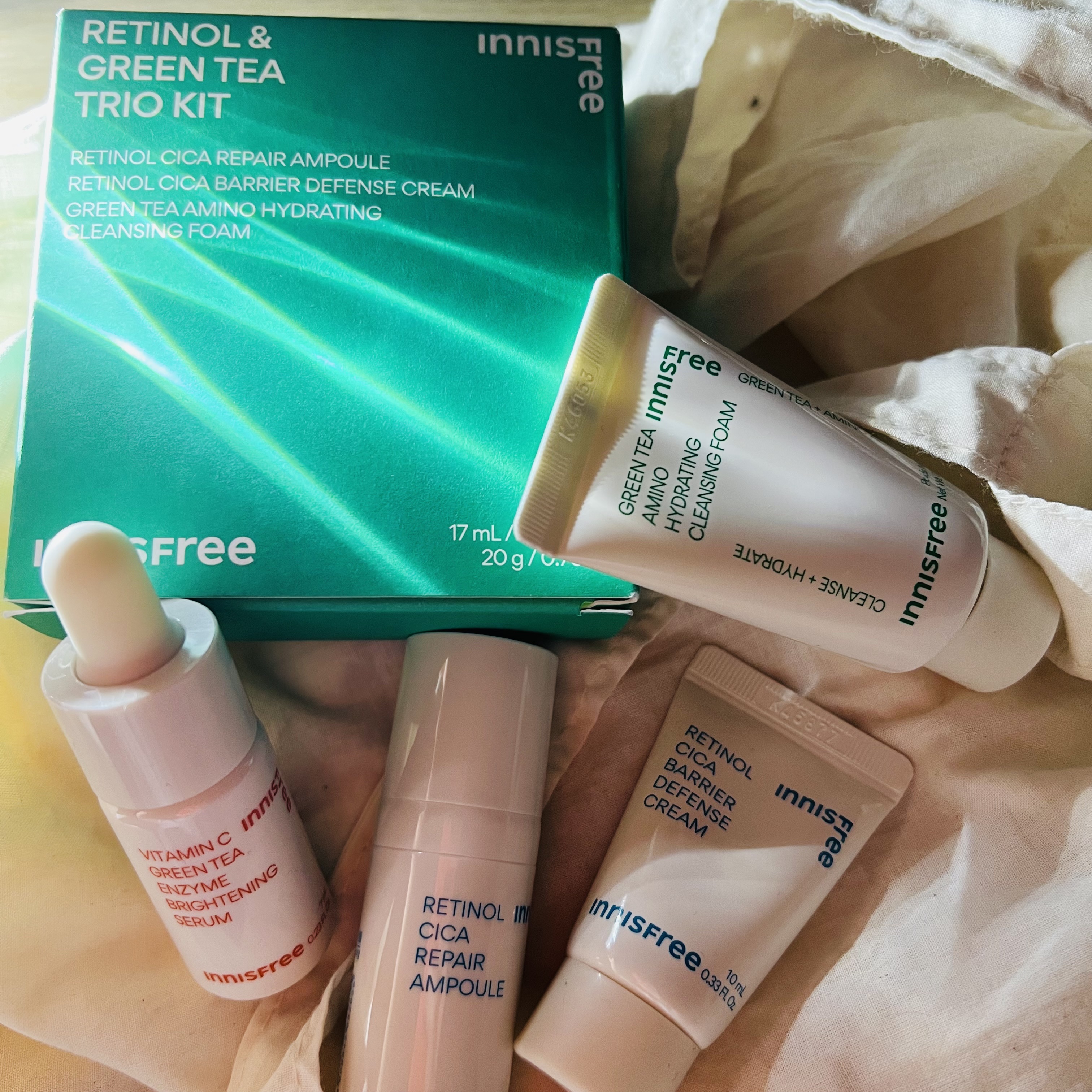 ビタC　グリーンティーエンザイム　ブライト　セラム/innisfree/美容液を使ったクチコミ（1枚目）